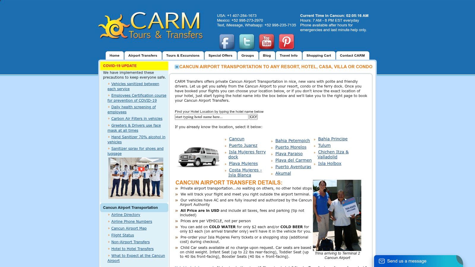 CARM Tours & Transfers