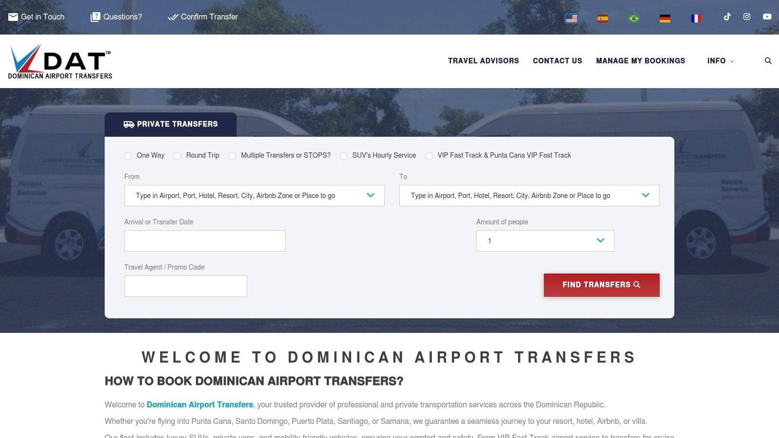 Punta Cana Airport Transfers (PCAT)